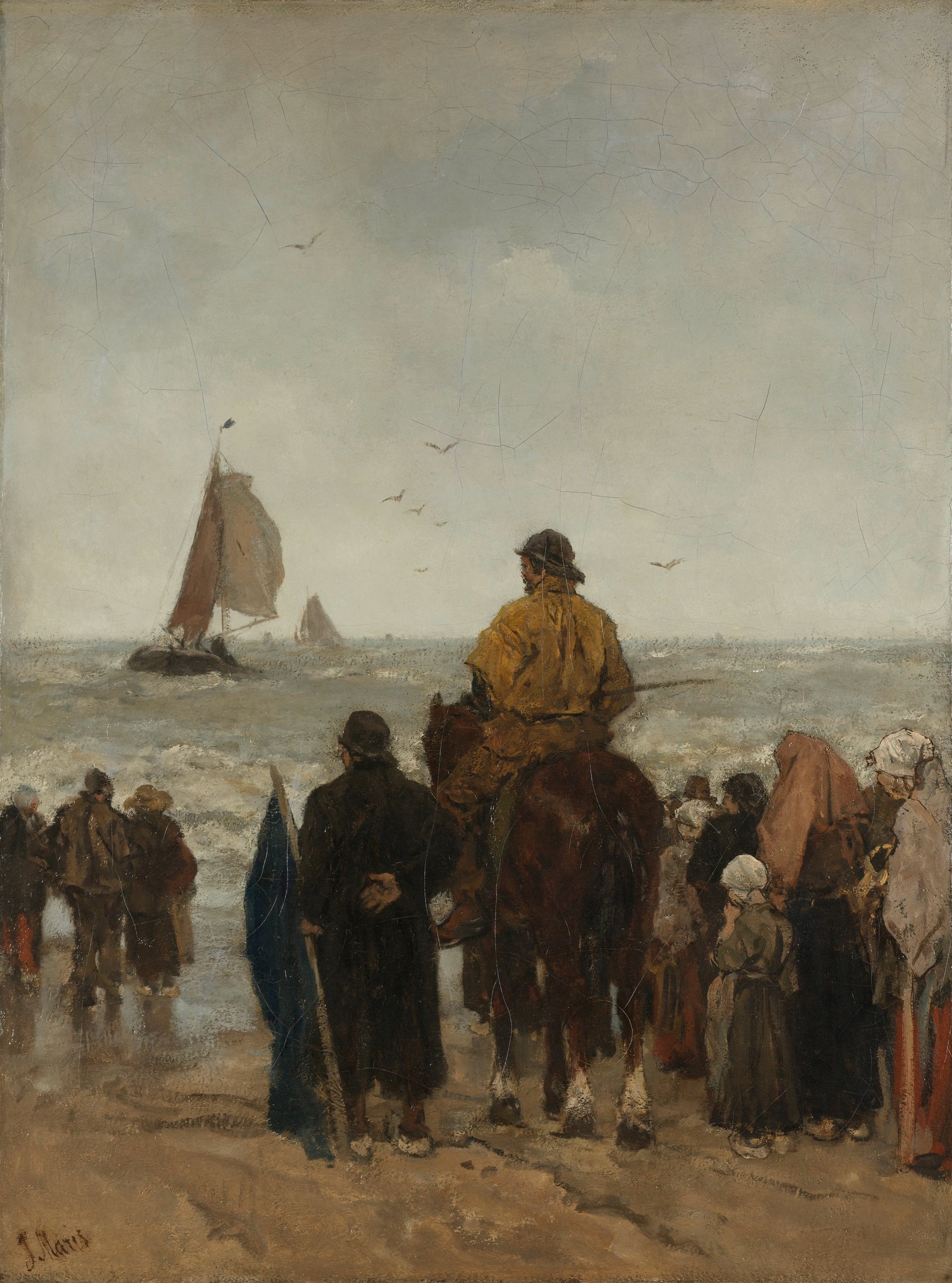 Arrival of the Boats by Jacob Maris