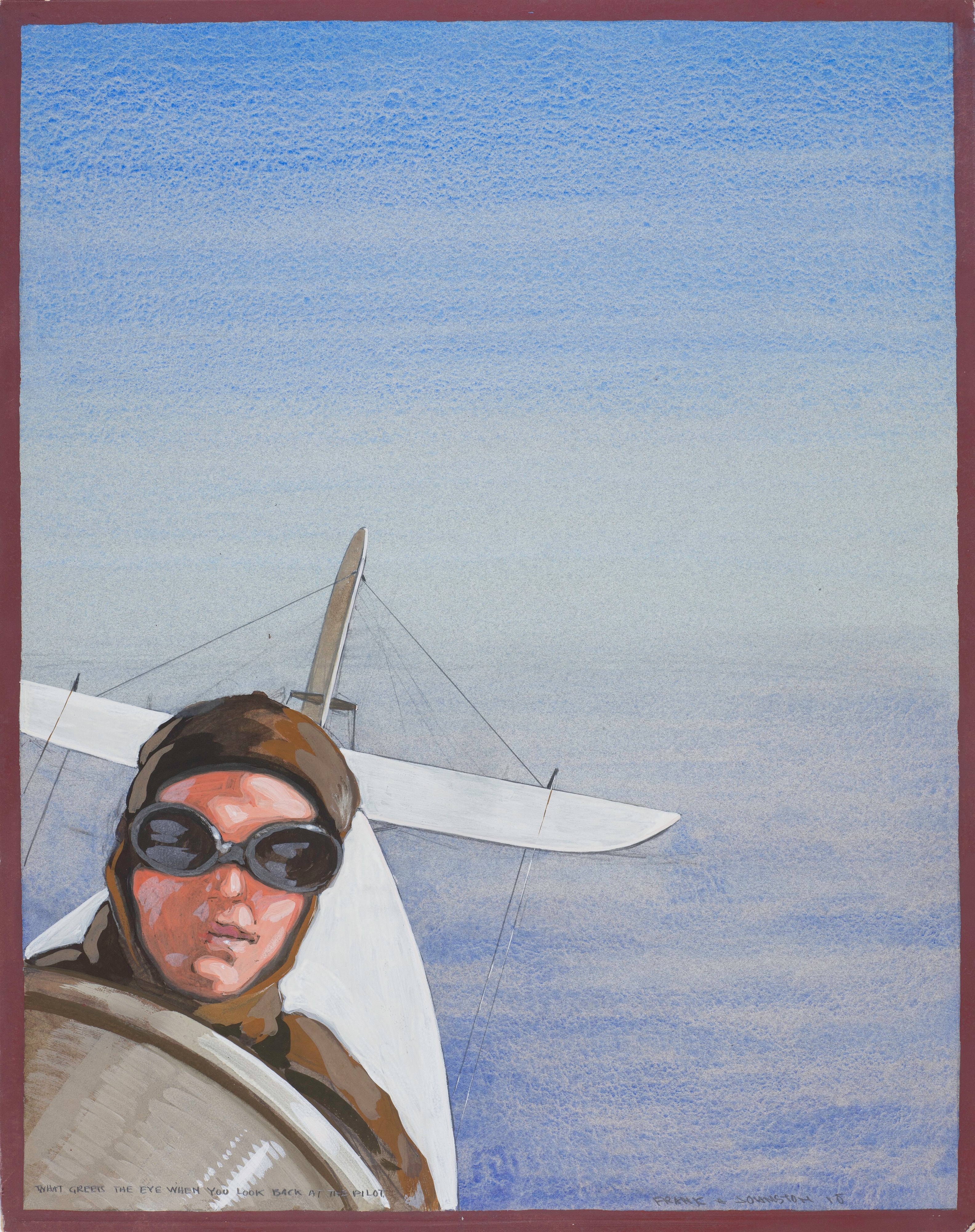 What Greets the Eye When You Look Back at the Pilot by Frank Johnston