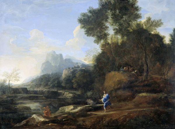 Italianate Landscape by Gaspard Dughet