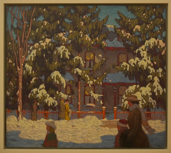 Winter Afternoon, City Street, Toronto on Sunday Morning