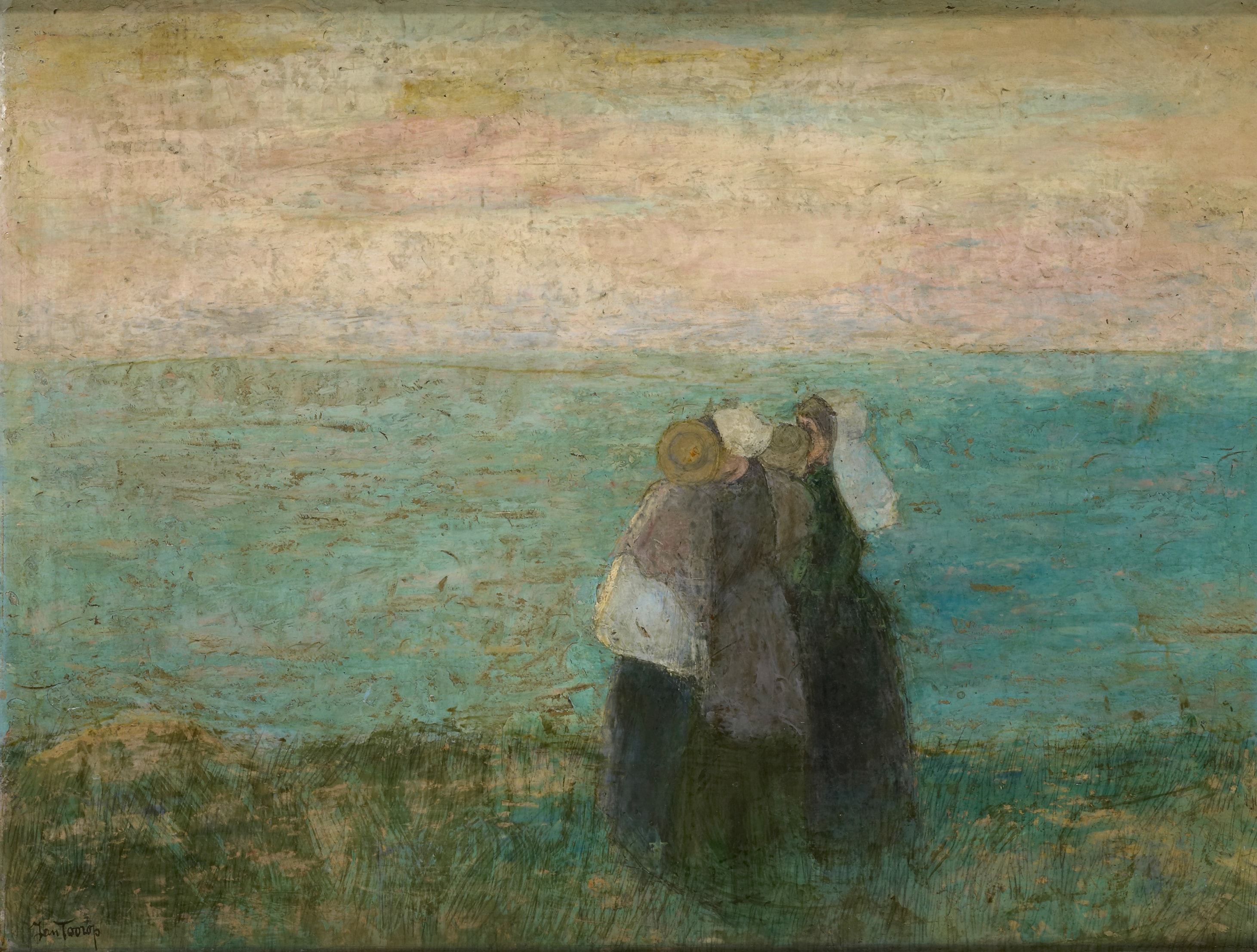 Women on the sea by Jan Toorop