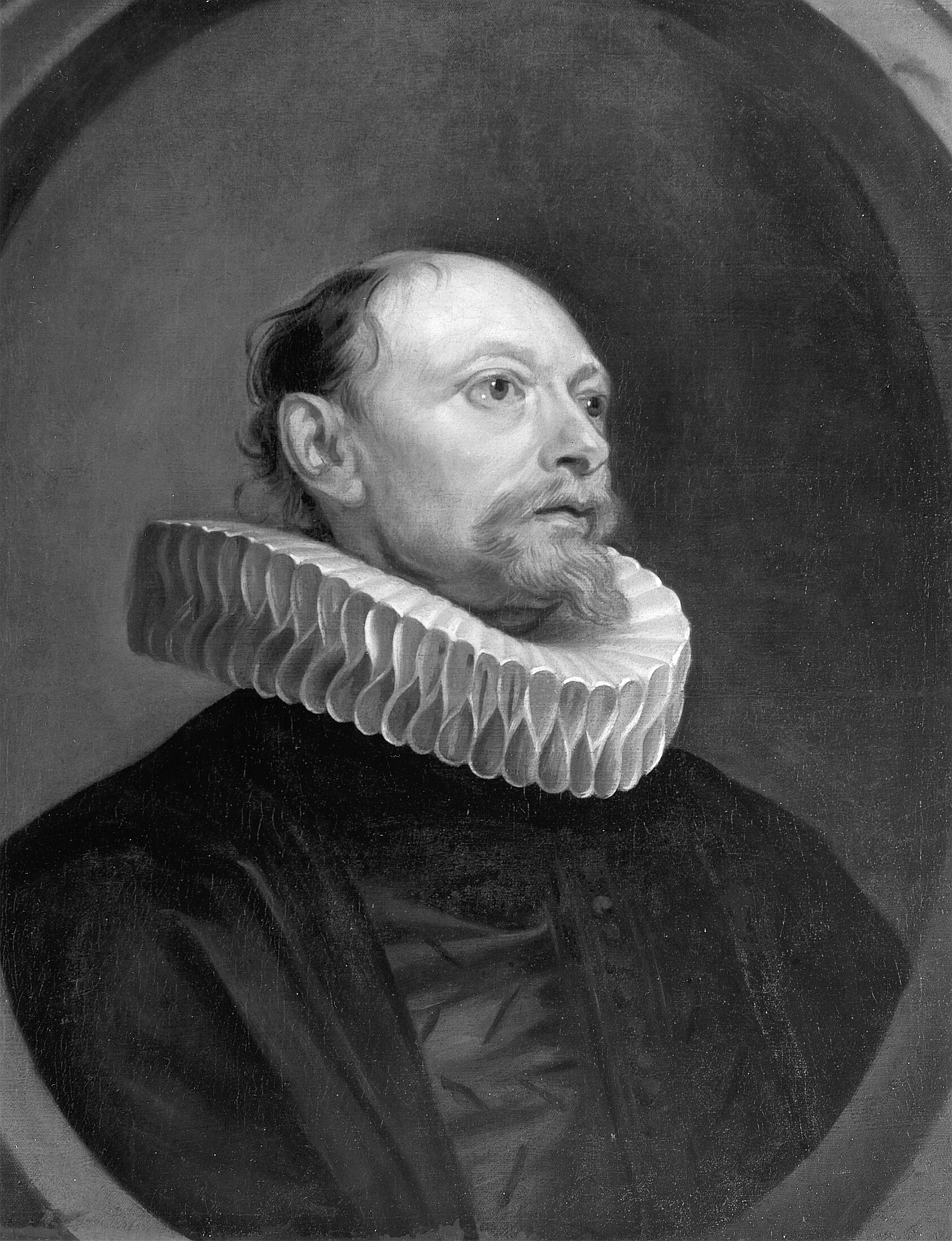 A work made of oil on canvas.