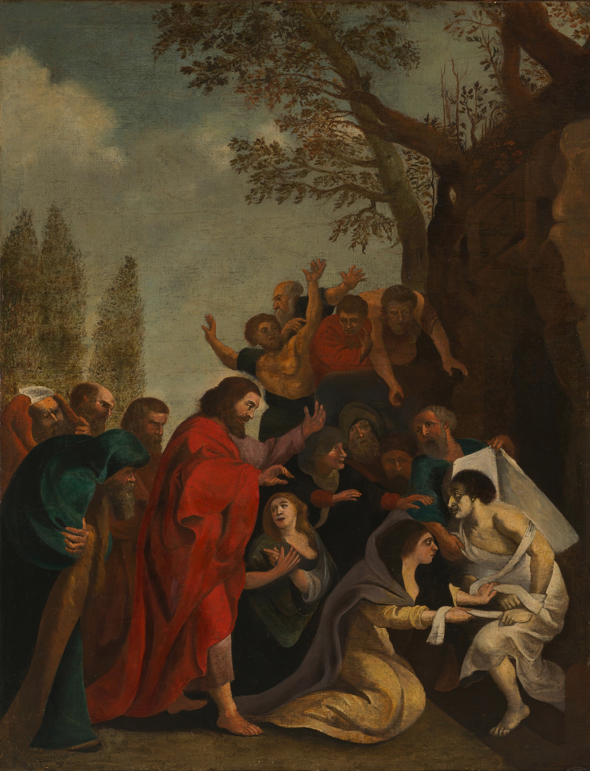 Raising of Lazarus by Peter Paul Rubens
