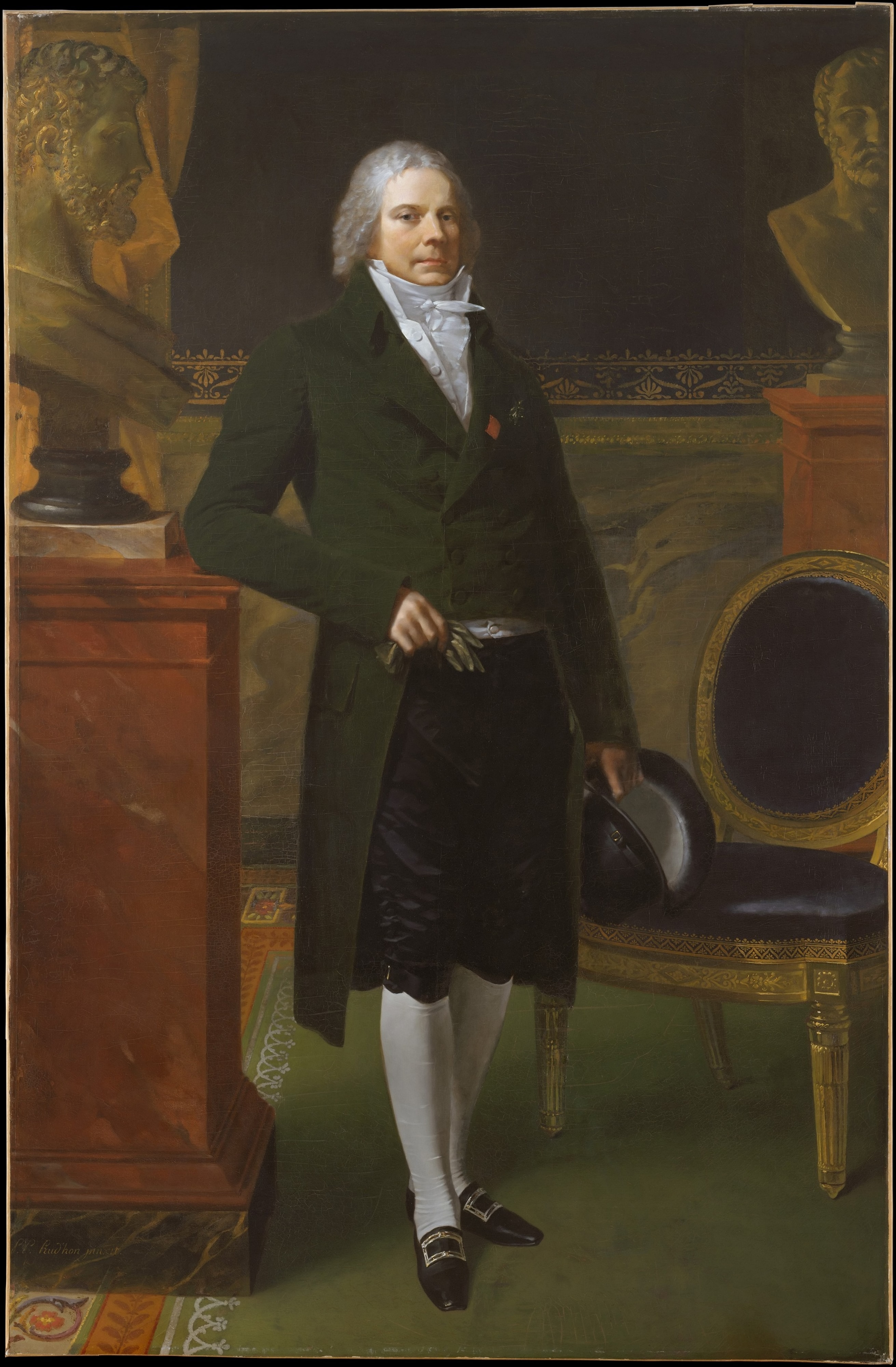 Portrait of Charles-Maurice de Talleyrand-Périgord (1754-1838) by Pierre-Paul Prud'hon