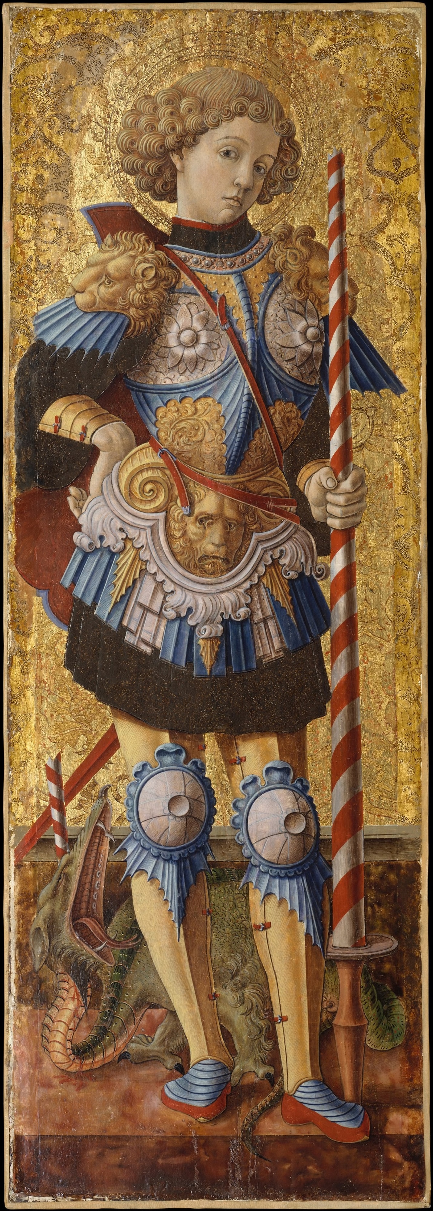 Portrait of Saint George by Carlo Crivelli