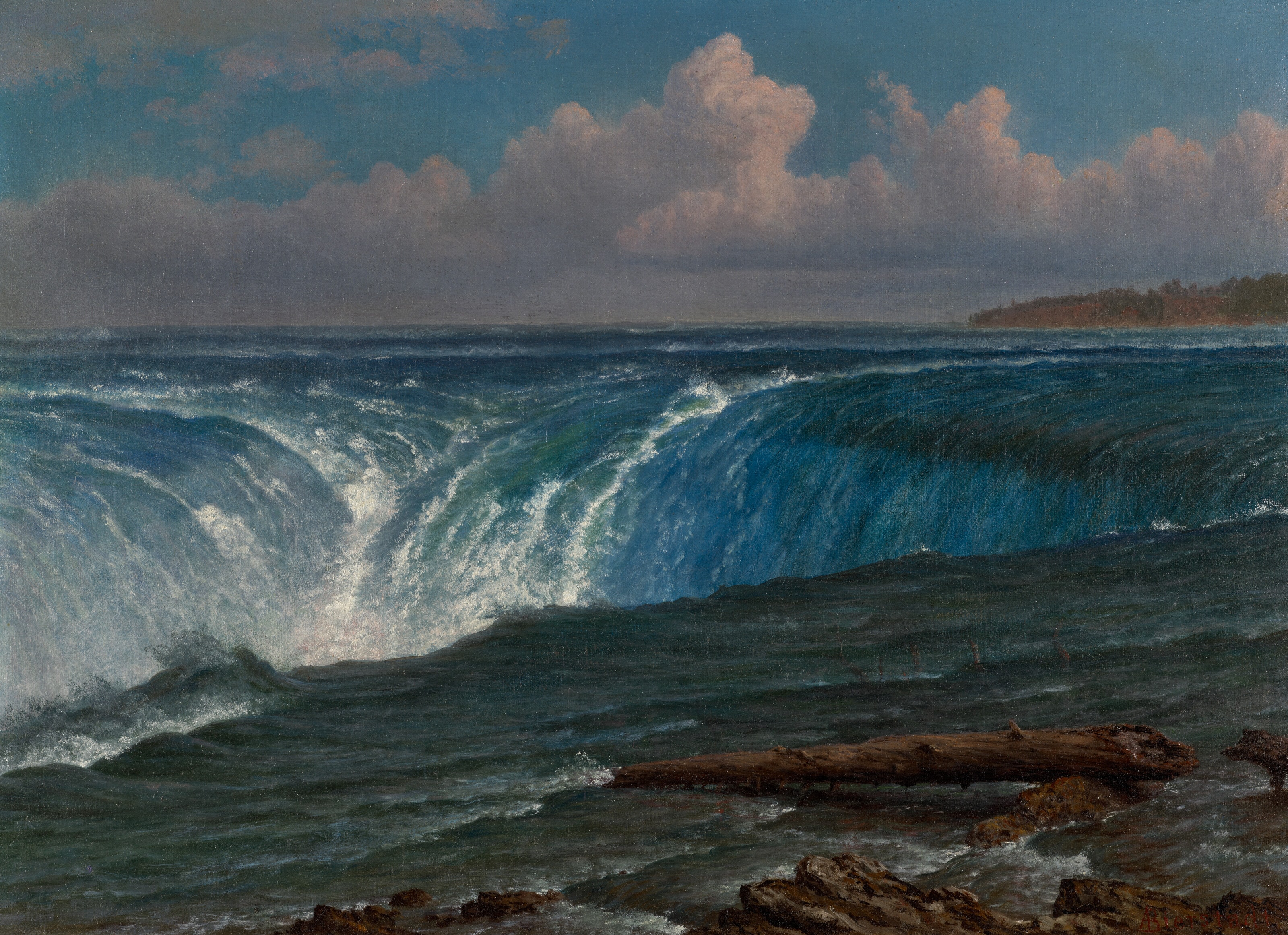 Niagara Falls by Albert Bierstadt