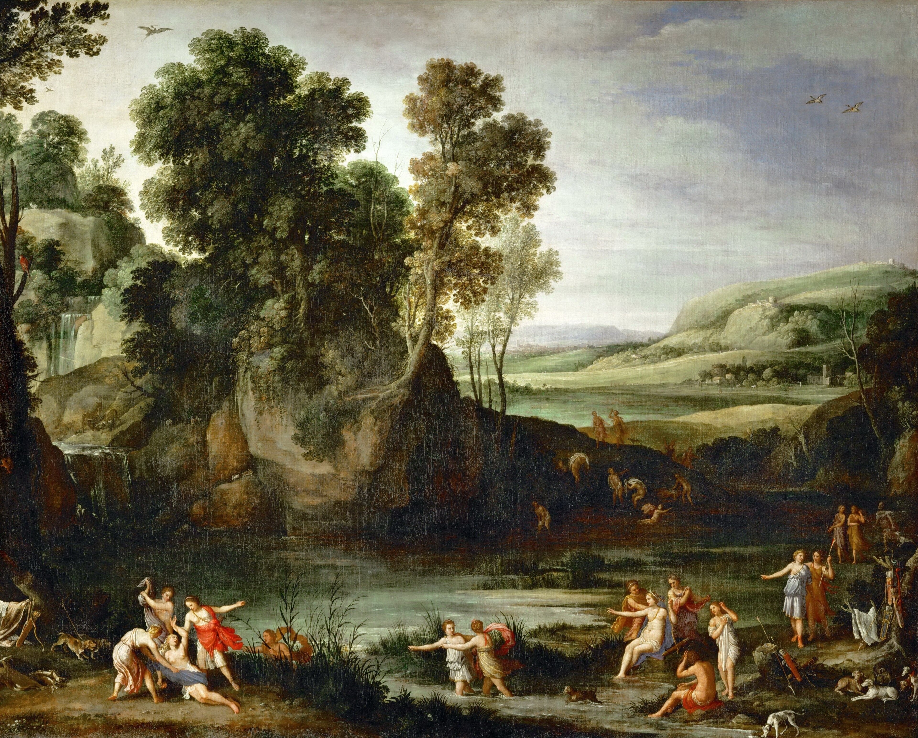 Landscape with Diana Discovering the Pregnancy of Callisto by Paul Bril