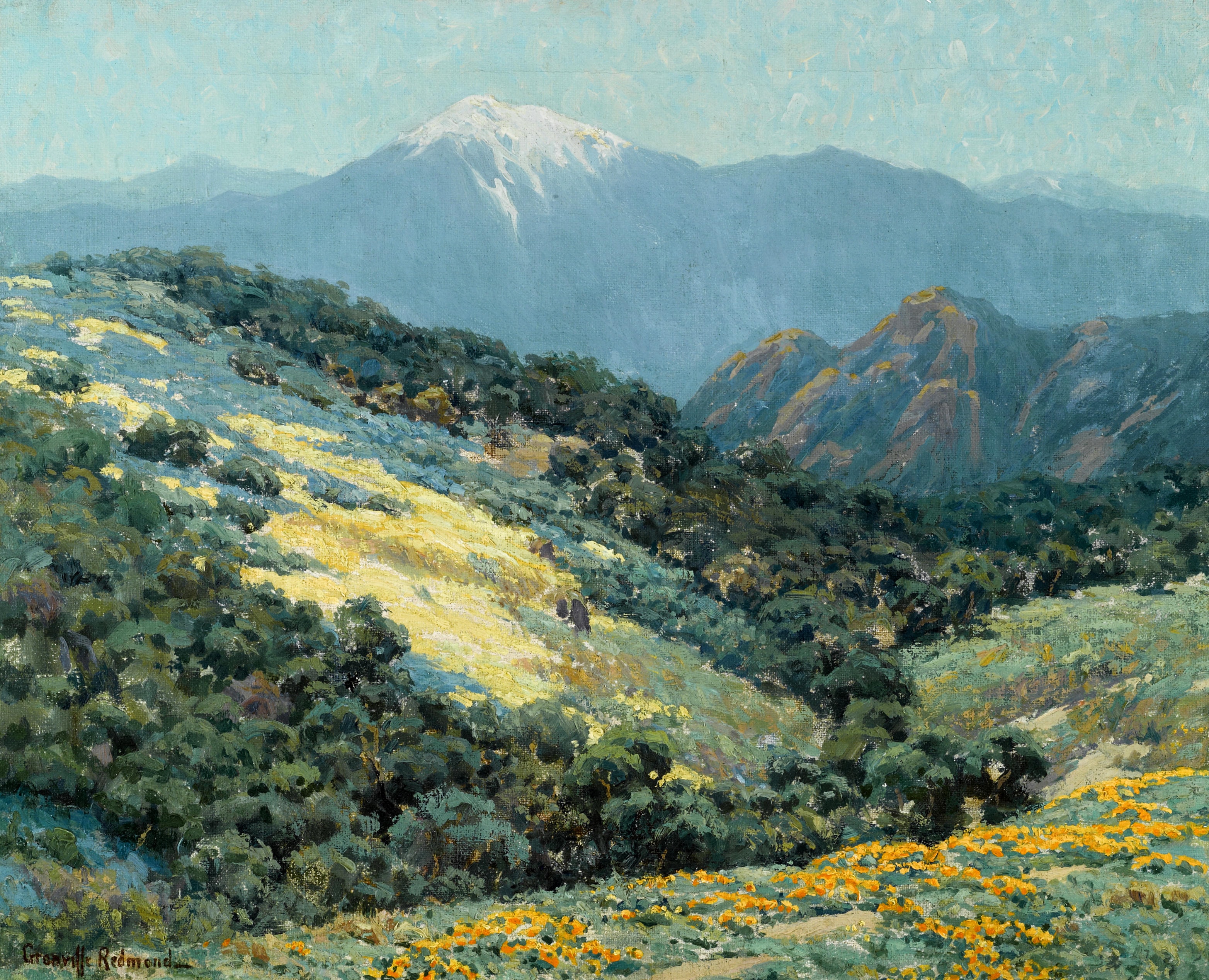 Valley splendor by Granville Redmond
