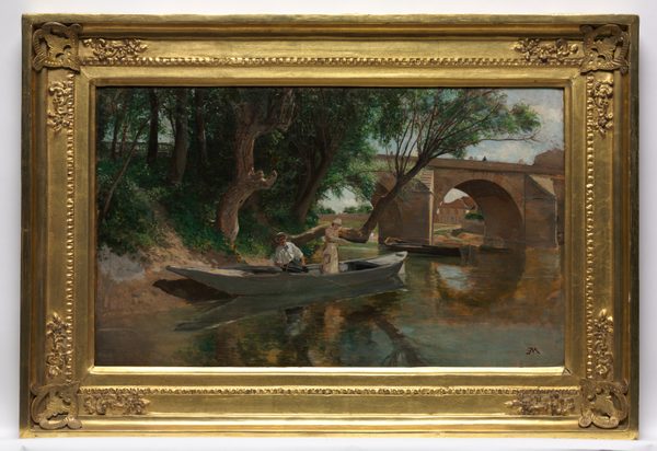 Bridge at Poissy (Pêcheurs à ligne)