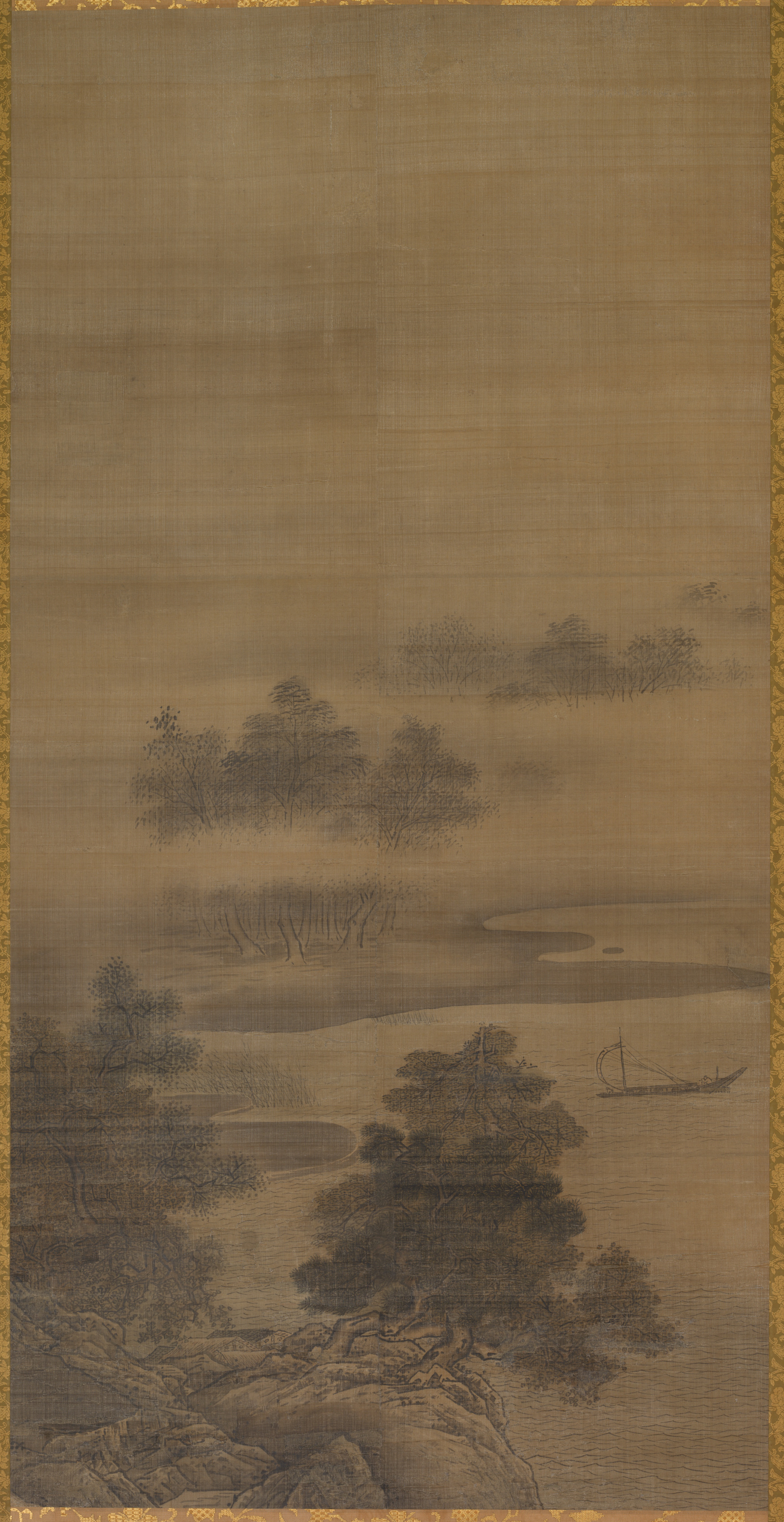 Returning Sails off a Distant Shore, from Eight Views of Xiao-Xiang