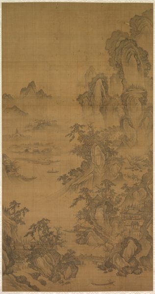 Mountain Market, Clear with Rising Mist
