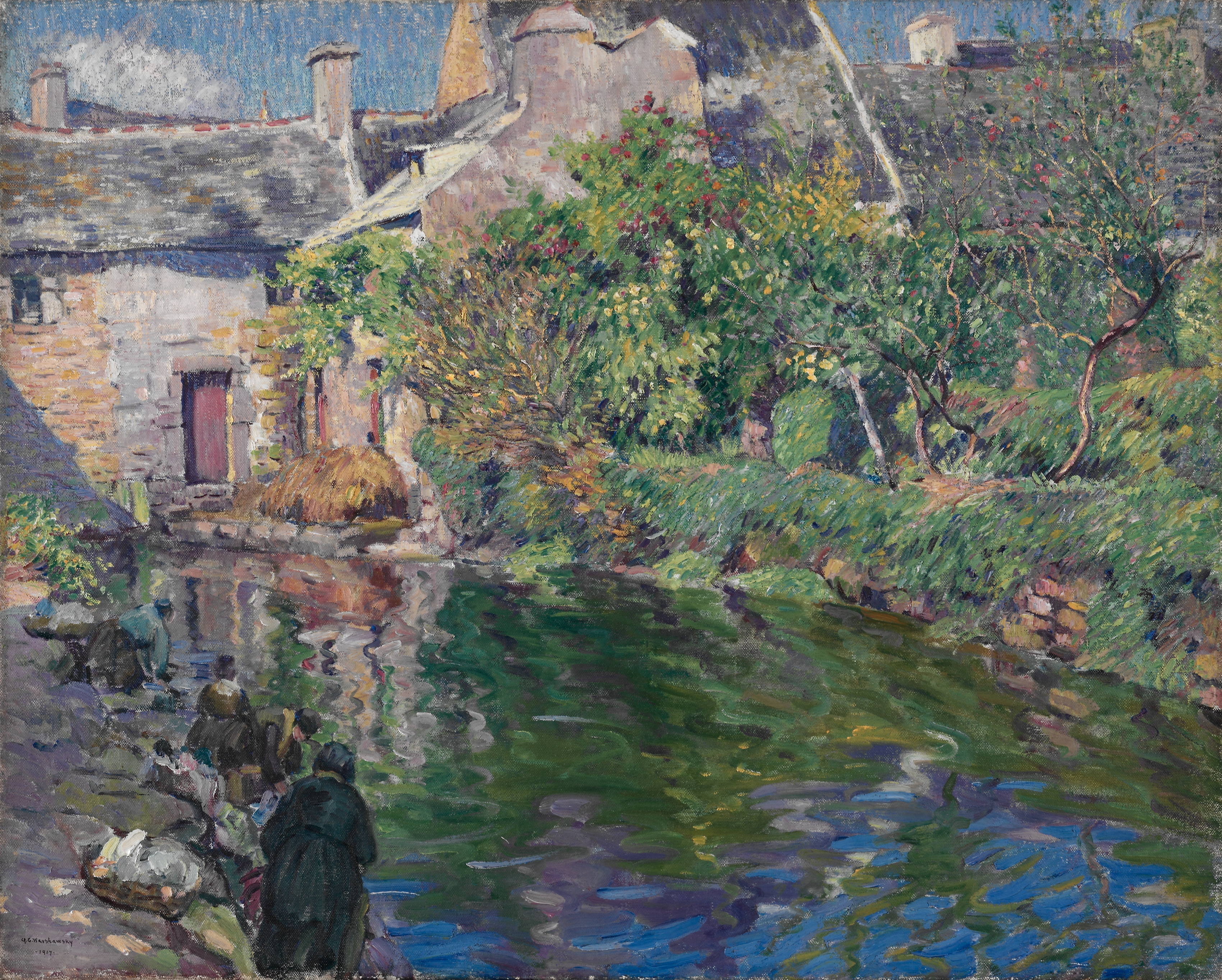 Washerwomen at Goyen