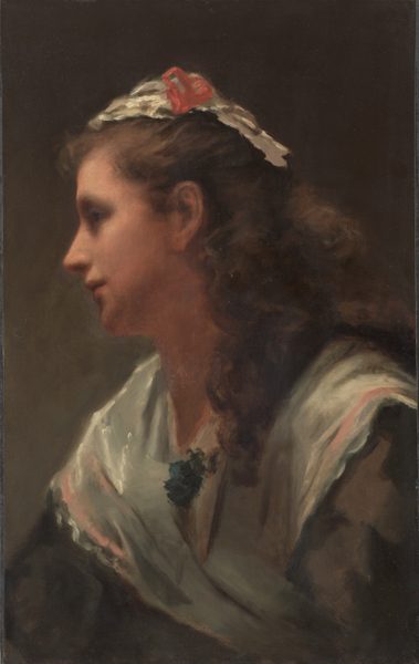 His First Model-Miss Russell