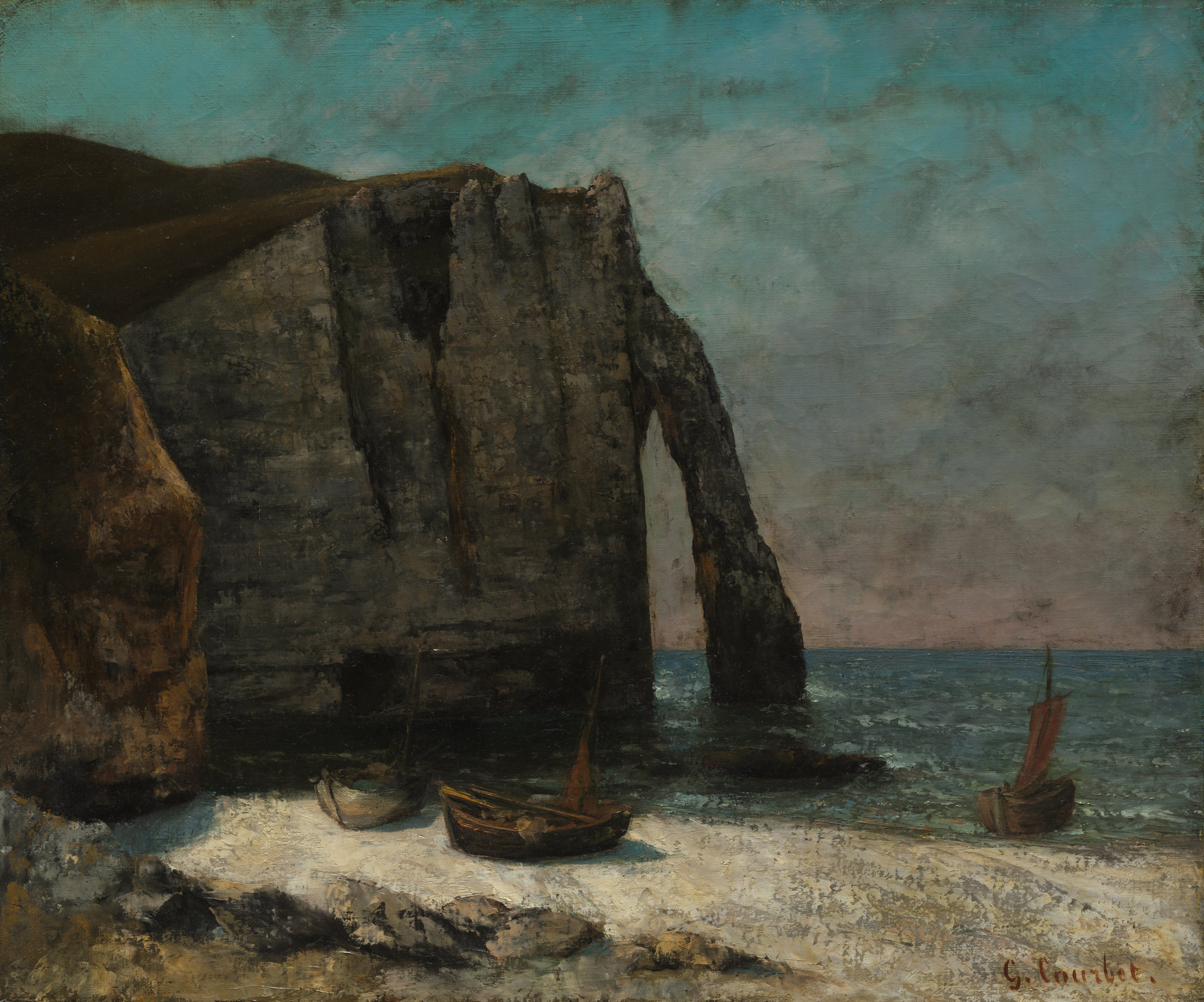 The Cliff at Étretat
