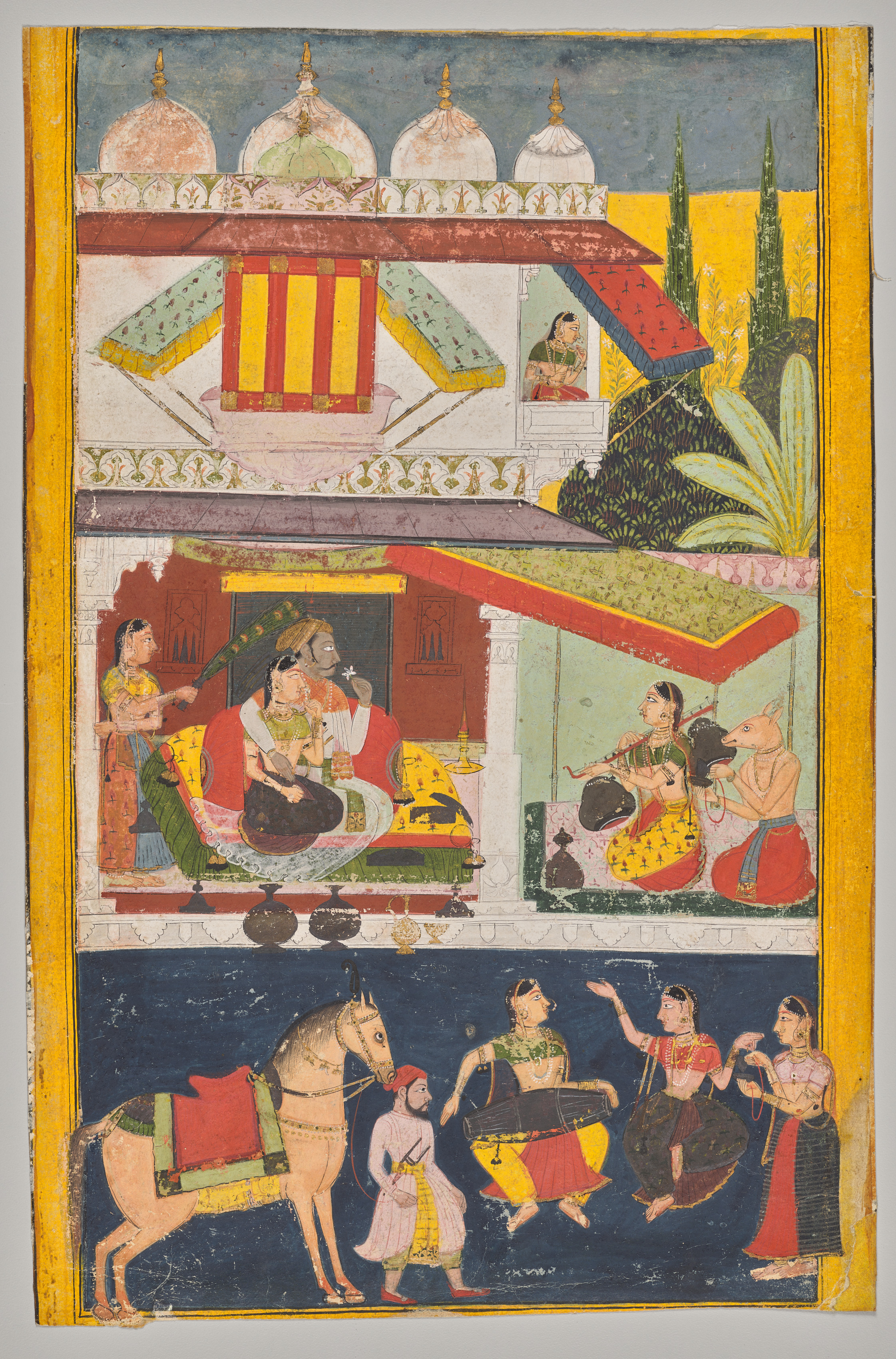 Shri Raga, from a Ragamala