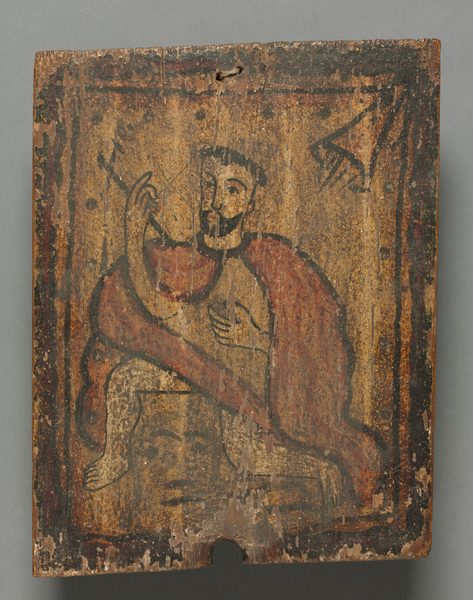 San Geronimo:  santo de retablo