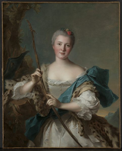 Portrait of a Woman as Diana