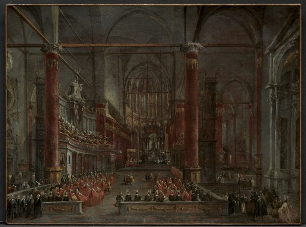 Pontifical Ceremony in Saints Giovanni e Paolo, Venice, 1782
