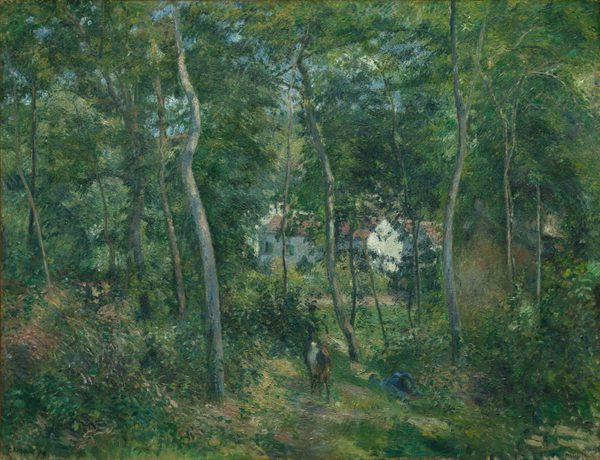 Edge of the Woods Near L'Hermitage, Pontoise
