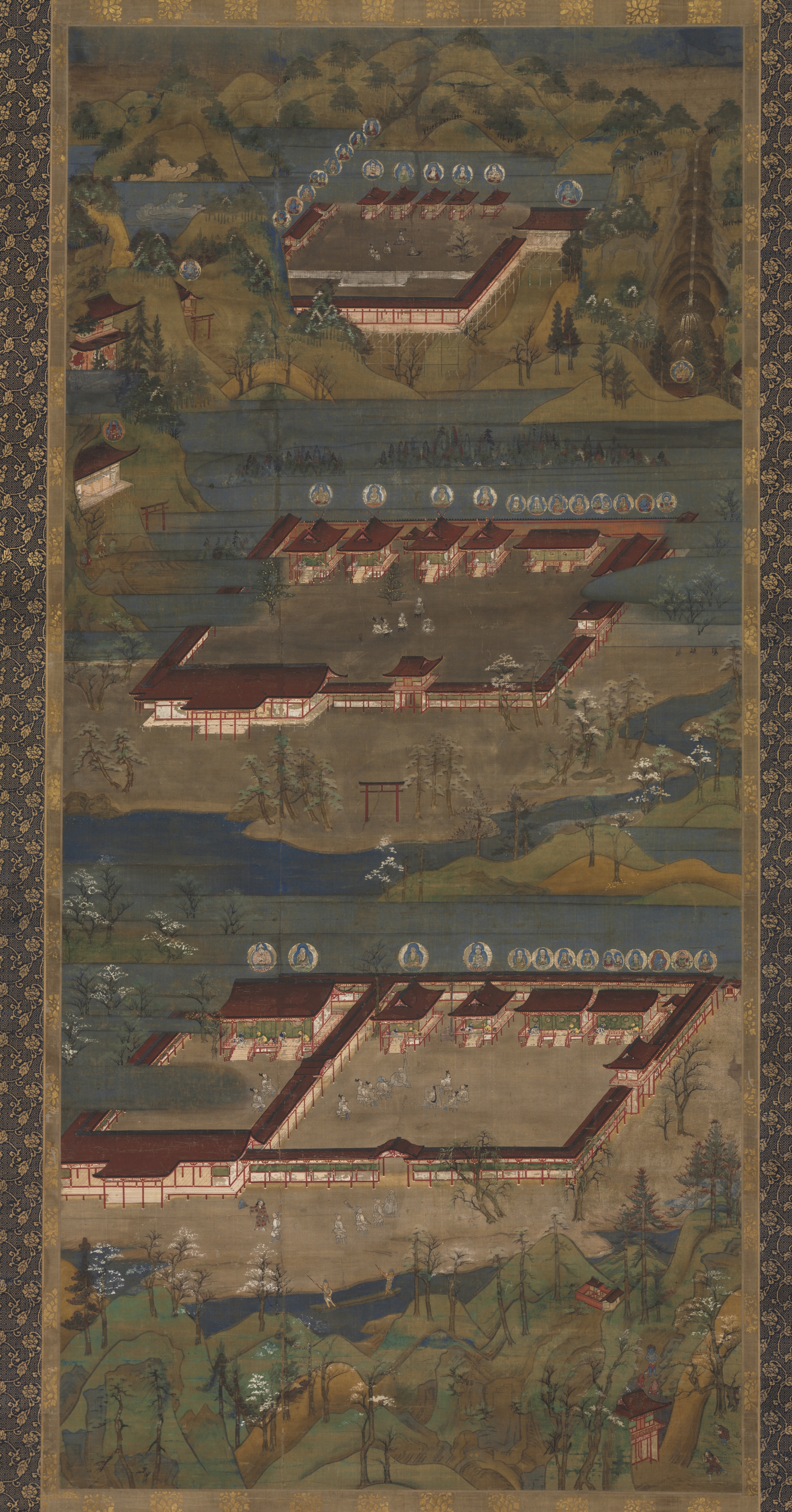 Mandala of the Three Shrines at Kumano