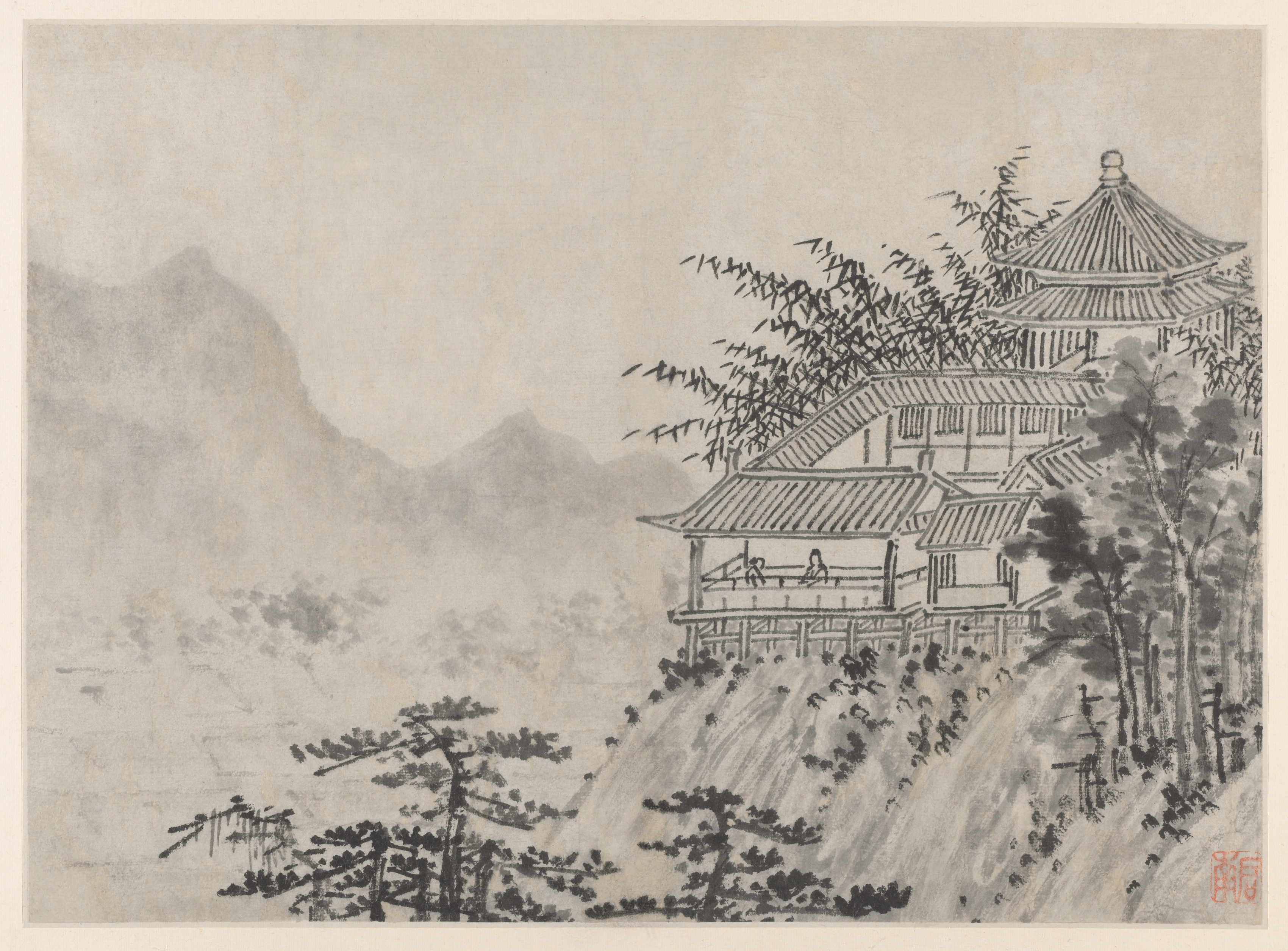 The Thousand Acres of Clouds, from Twelve Views of Tiger Hill, Suzhou