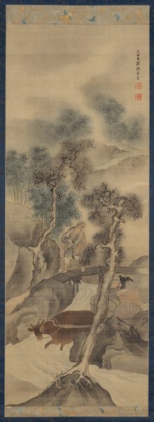 Farmer Returning Home in Autumn