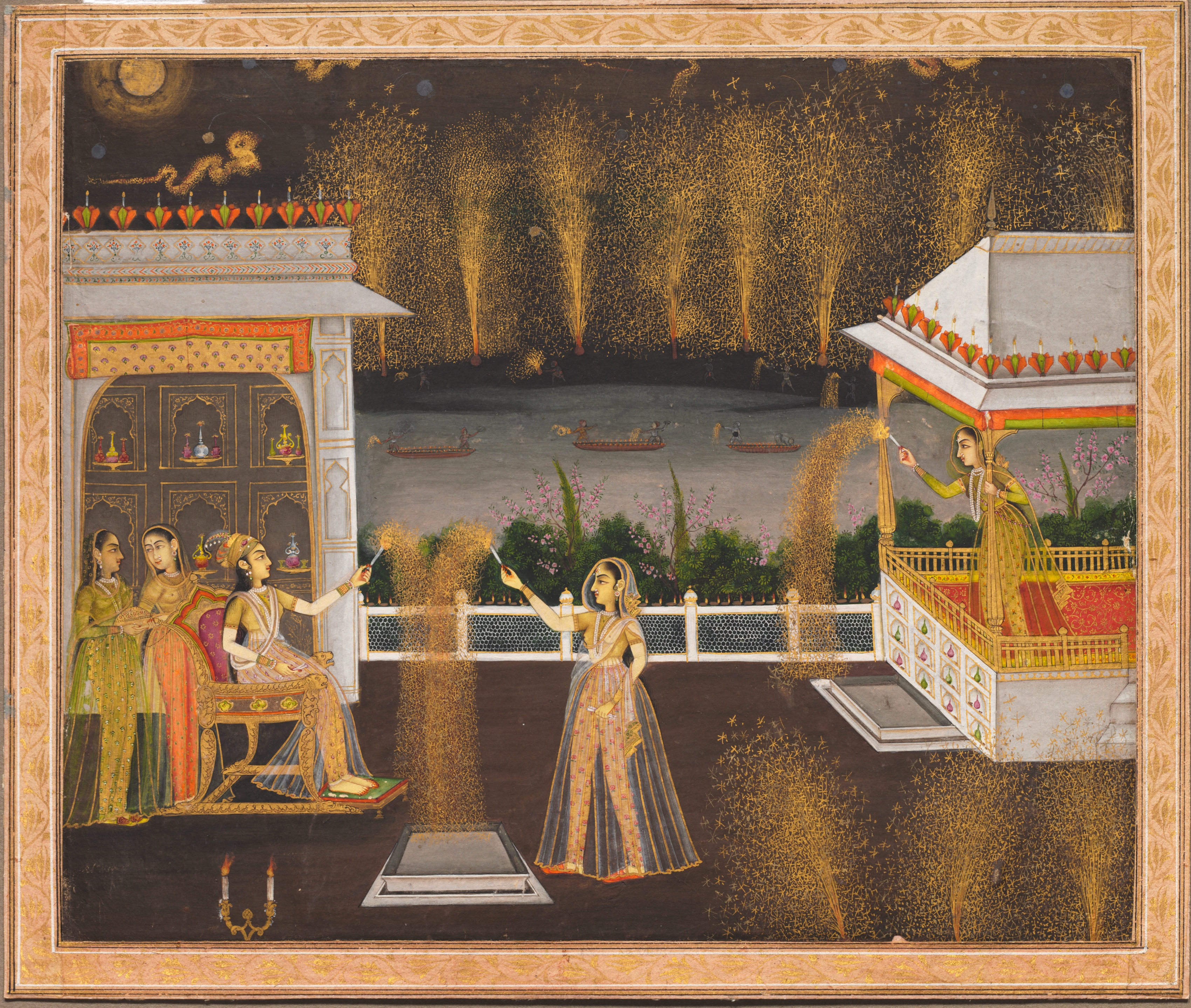 Royal Women Celebrating Diwali