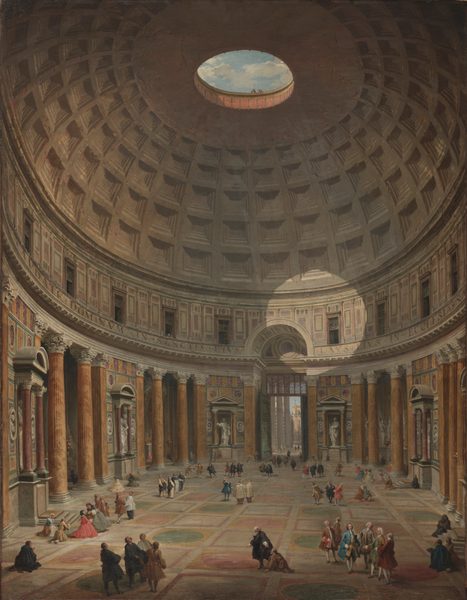 Interior of the Pantheon, Rome