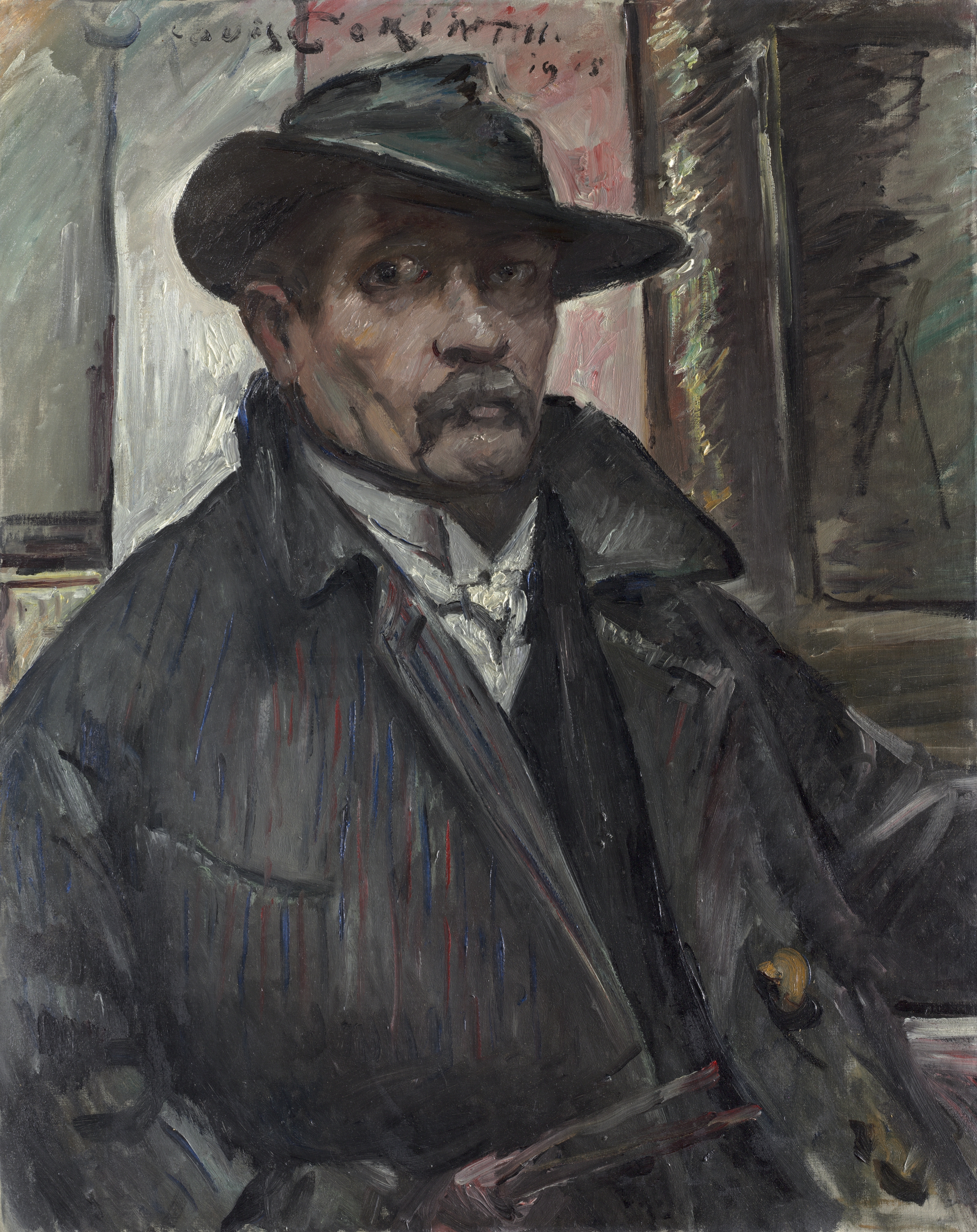 Self-Portrait with Hat and Coat