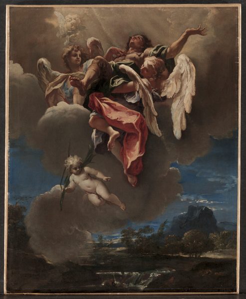 Study for "An Apotheosis of a Saint" (for San Bernardino dei Morti, Milan)