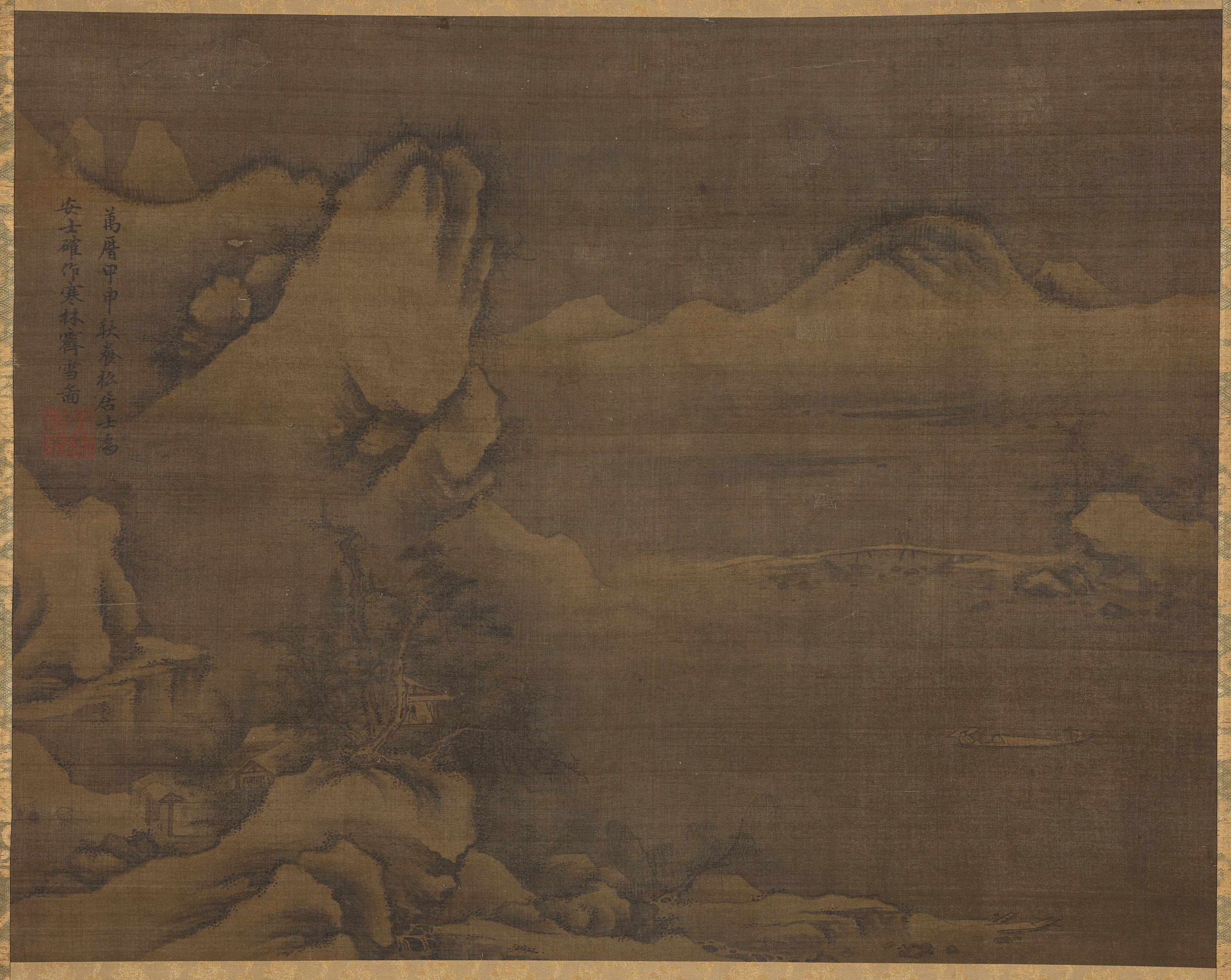 Snowscape with Figures