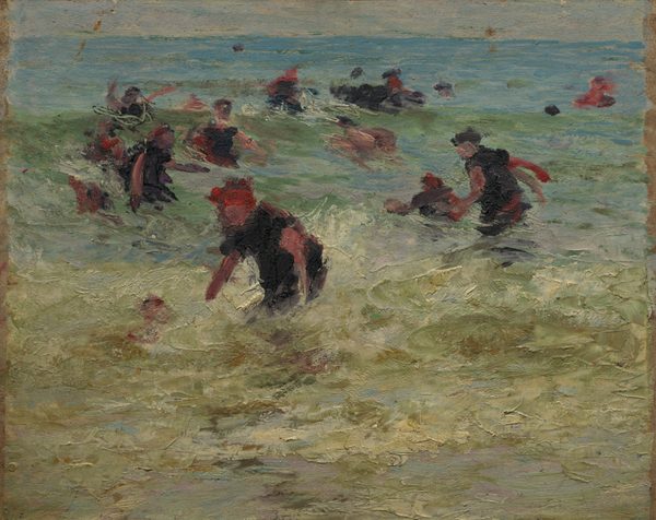Beach Study (verso)