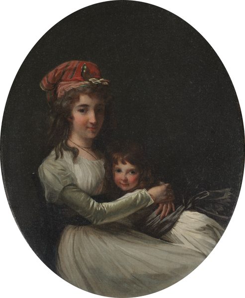 Portrait of a Mother and Daughter