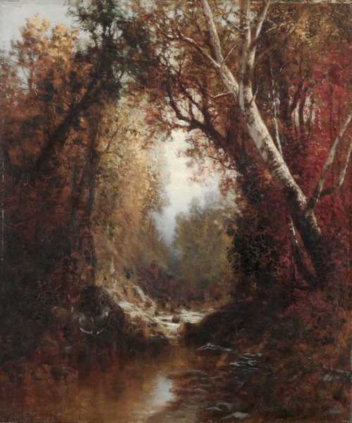 Autumn Scene in the Adirondacks