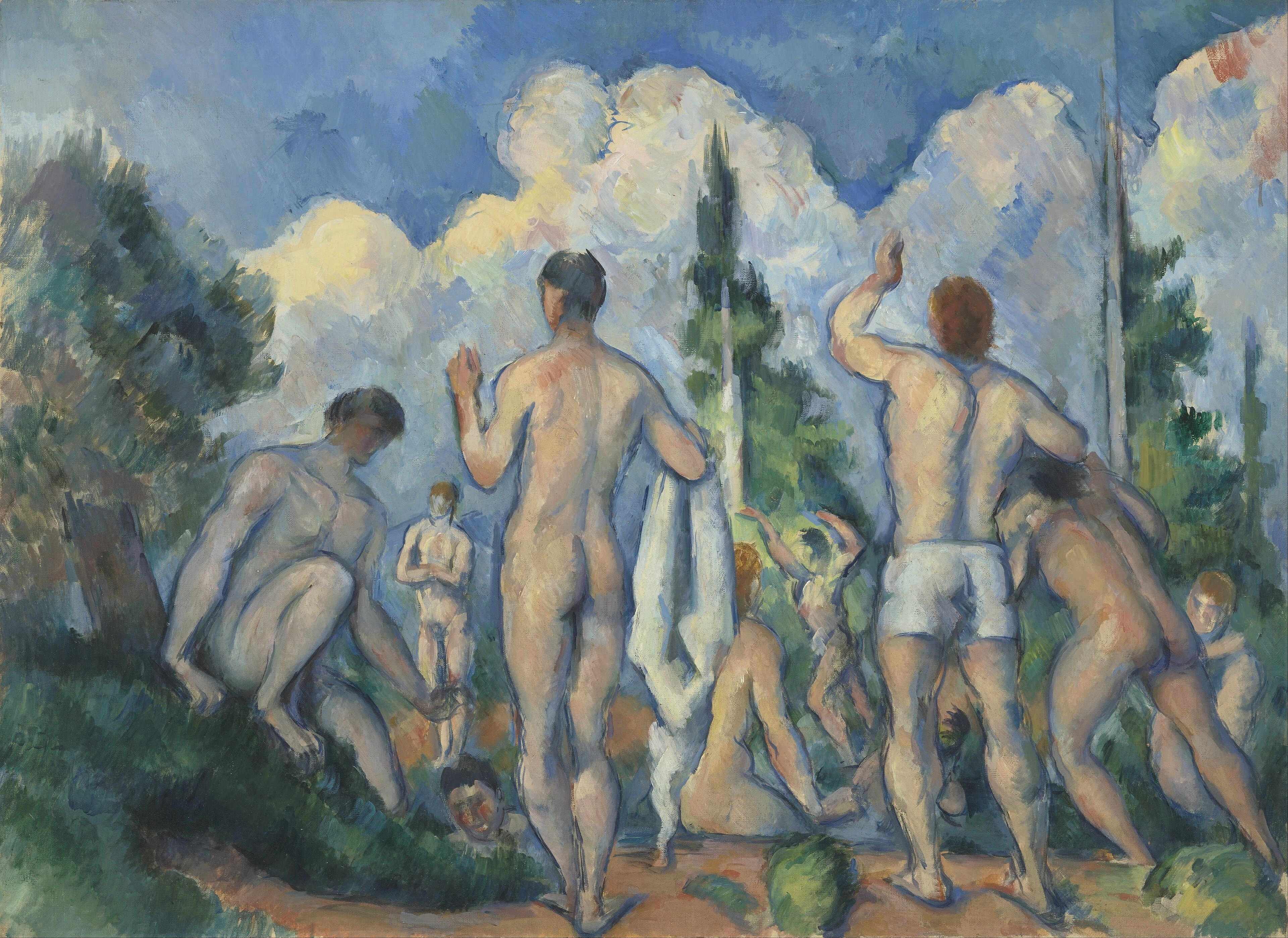 Baigneurs by Paul Cézanne