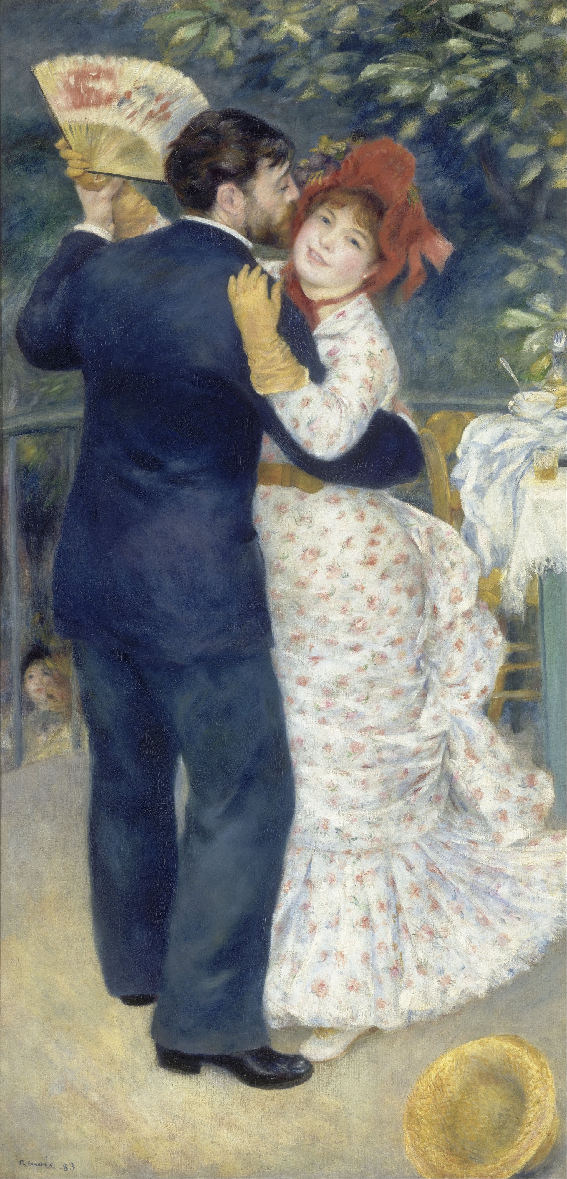 Danse à la campagne by Pierre Auguste Renoir (1841 - 1919) – Painter (French) Born in Limoges. Died in Cagnes-sur-Mer. Details on Google Art Project