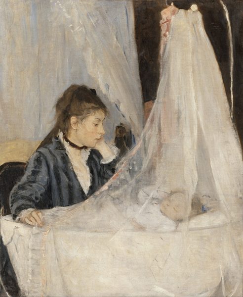 Le berceau by Berthe Morisot