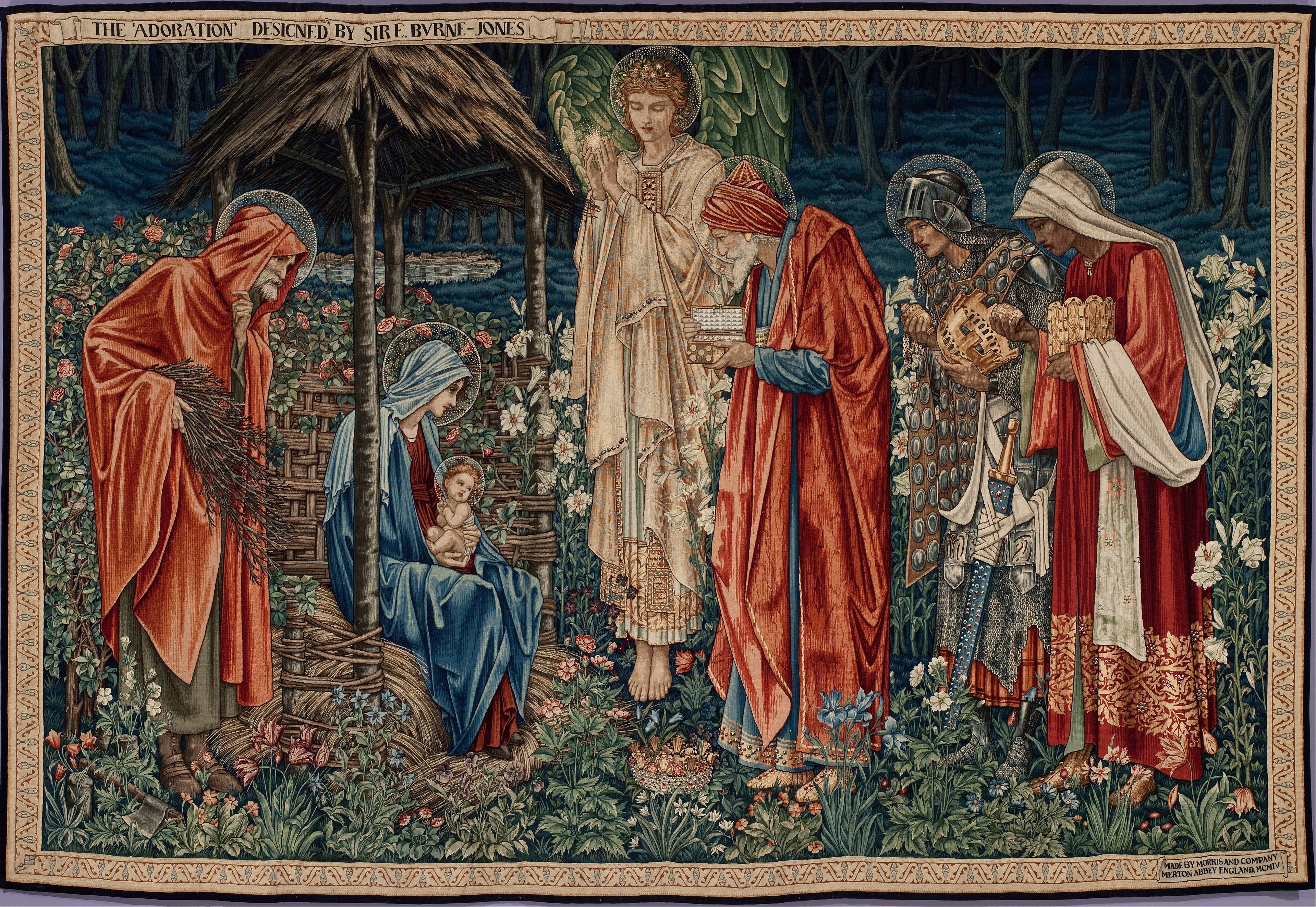 L'Adoration des mages by Edward Burne-Jones
