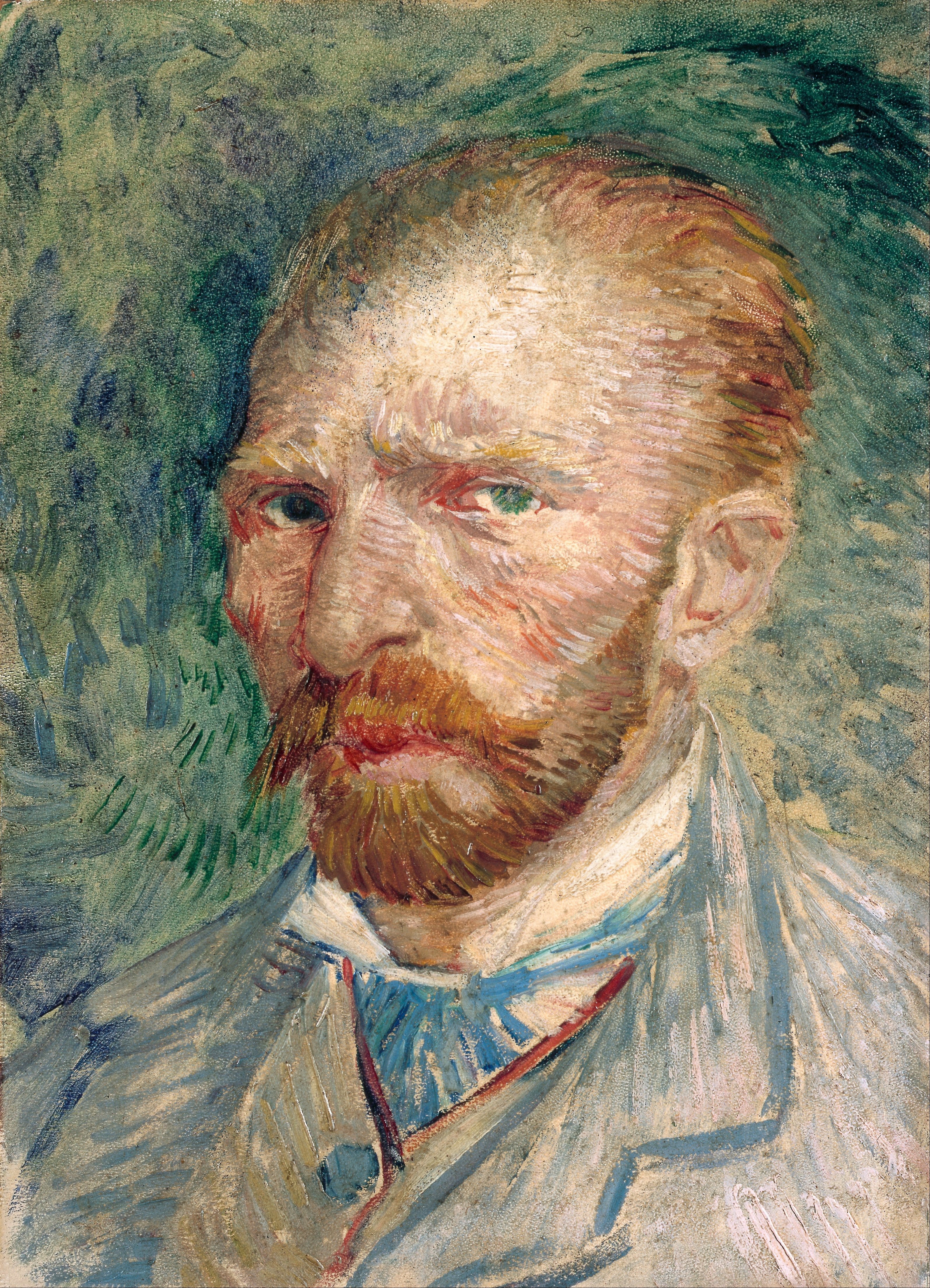 Self portrait by Vincent van Gogh, 1887-06, by Vincent van Gogh