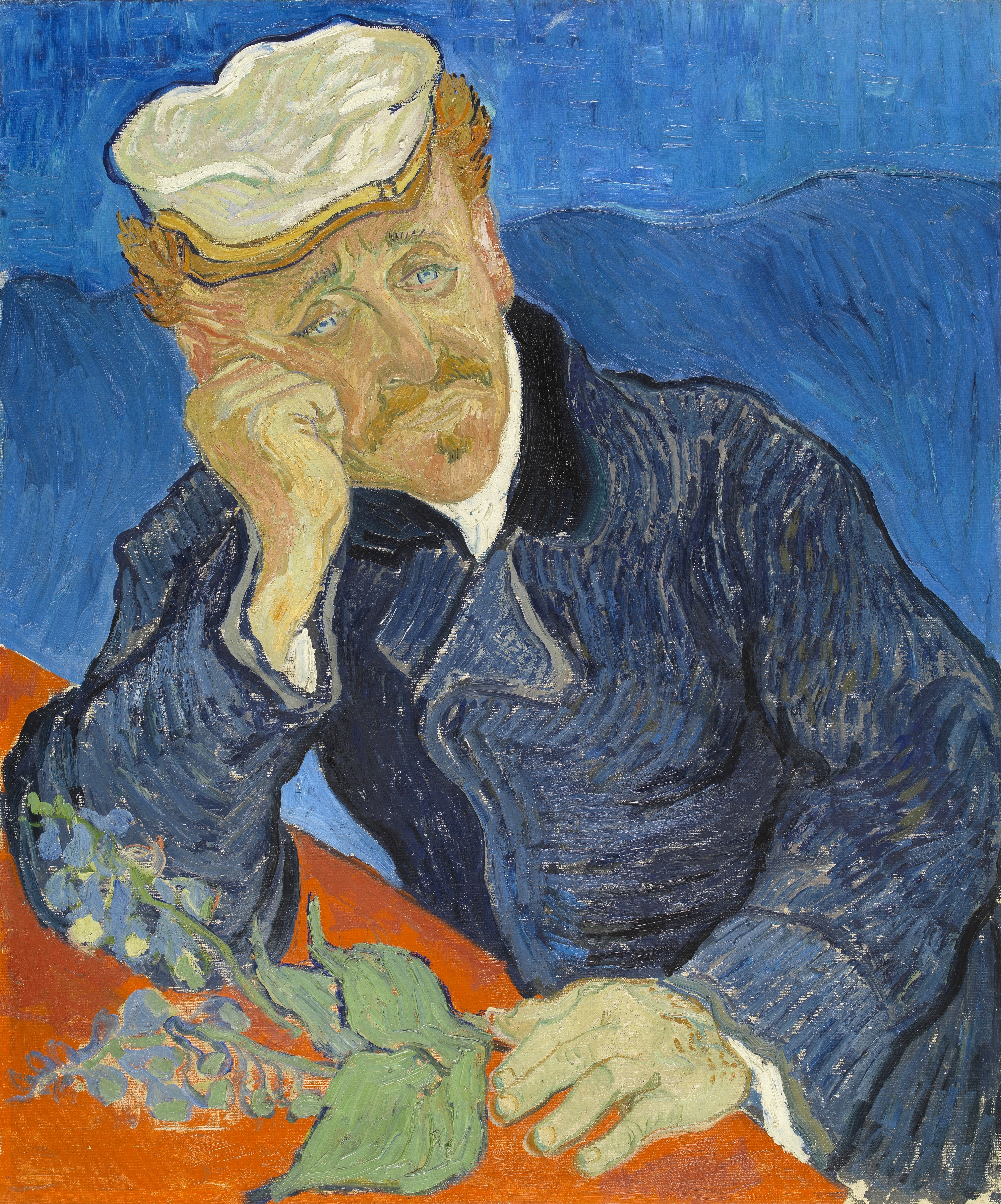 Portrait of Dr. Gachet, 1890-06, by Vincent van Gogh