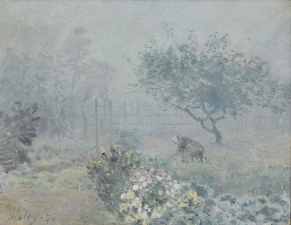 Le Brouillard, Voisins by Alfred Sisley