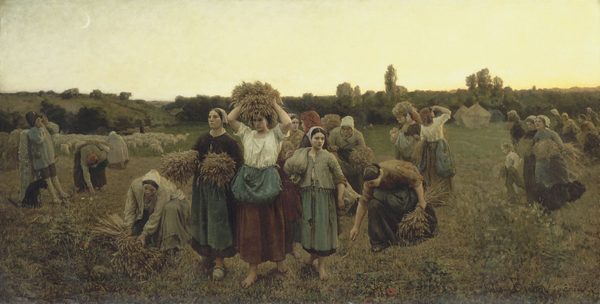 Le Rappel des glaneuses by Jules Breton
