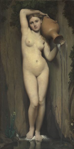 La Source by Jean-Auguste-Dominique Ingres