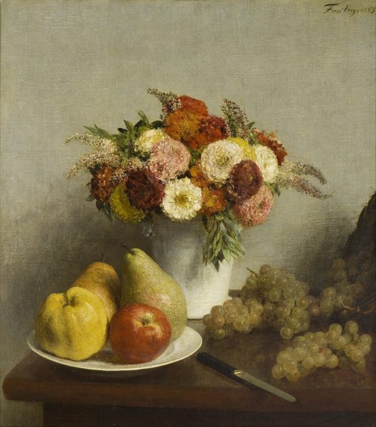 Fleurs et fruits by Henri Fantin-Latour
