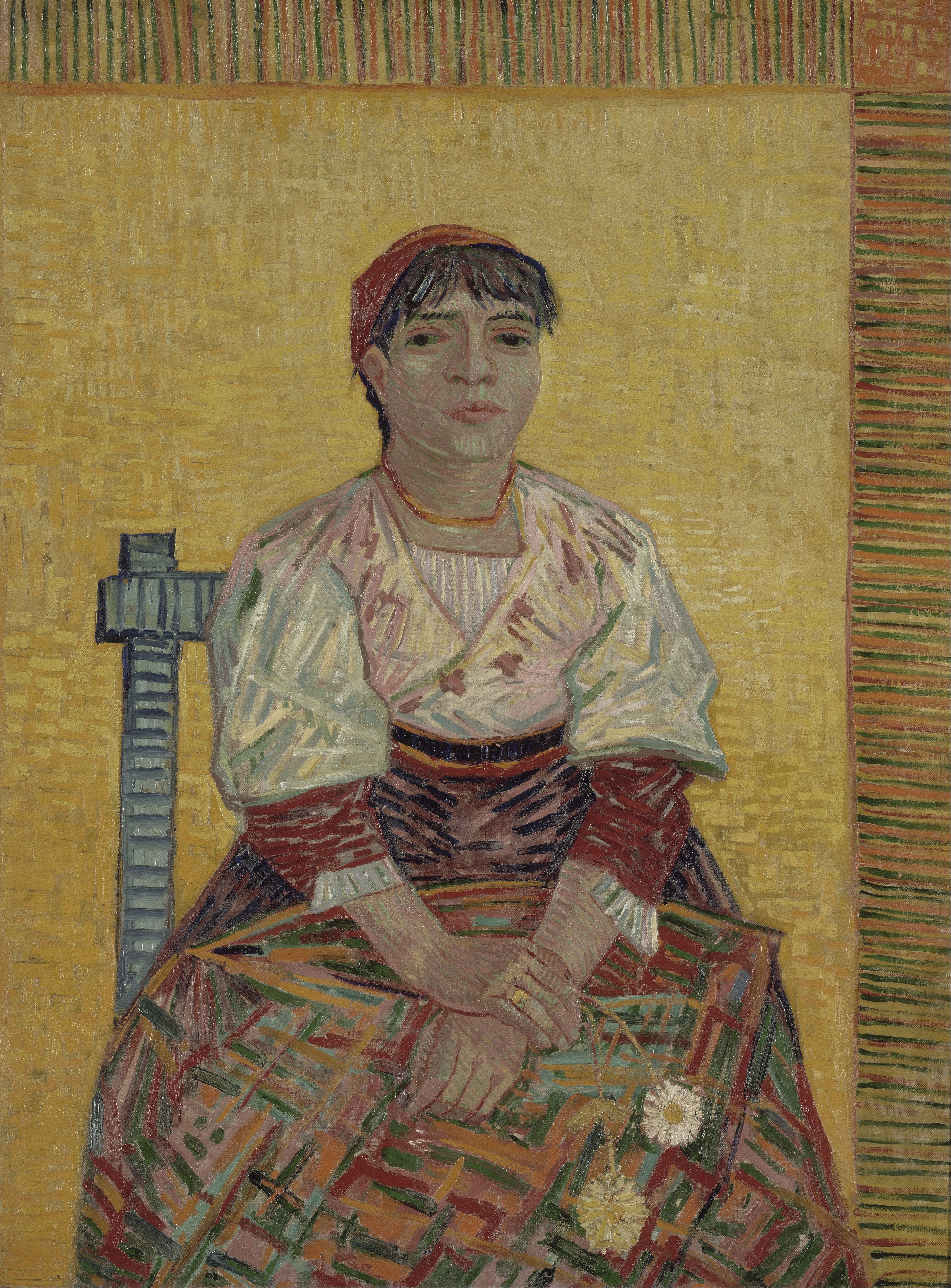 L'Italienne, 1887, by Vincent van Gogh