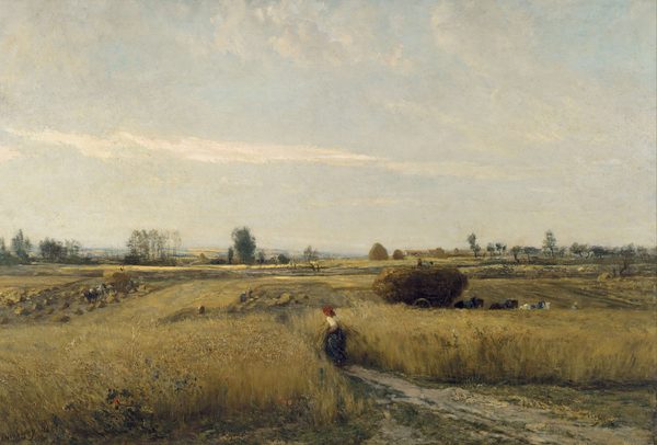 Moisson by Charles-François Daubigny