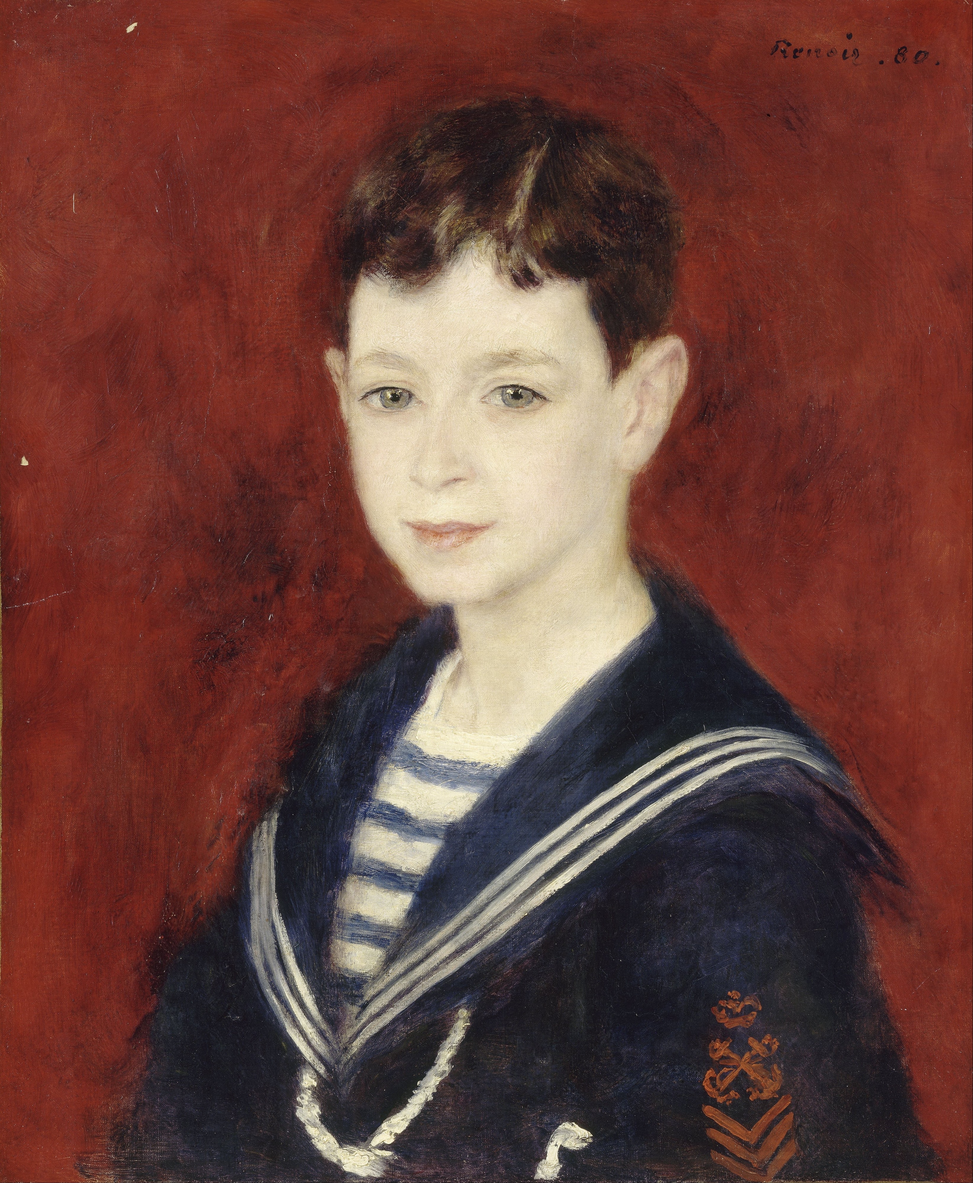 Fernand Alphen enfant by Pierre-Auguste Renoir
