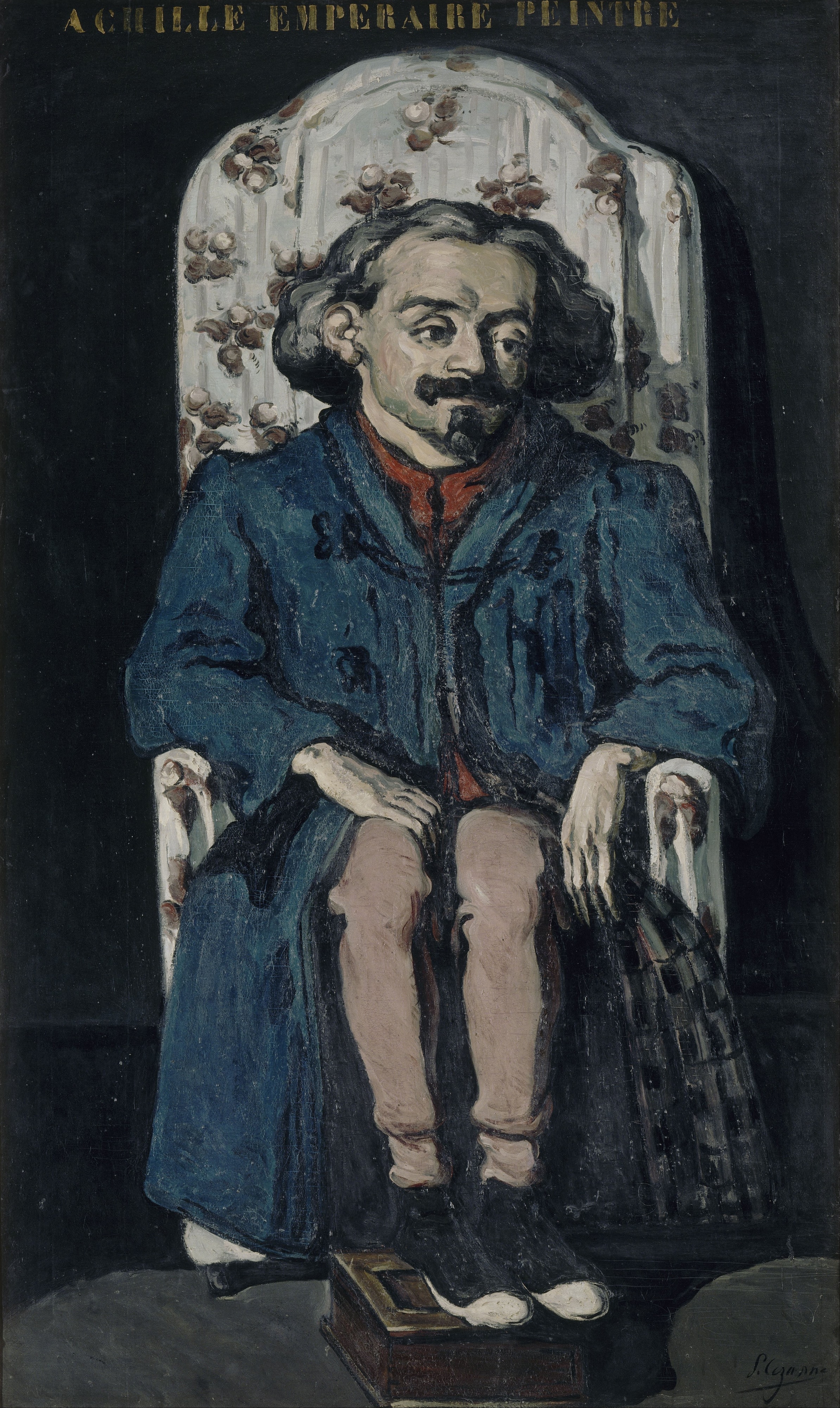 Achille Emperaire by Paul Cézanne