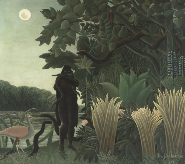 La Charmeuse de serpents by Henri Rousseau, known as le Douanier (1844 - 1910) – Painter (French) Details on Google Art Project