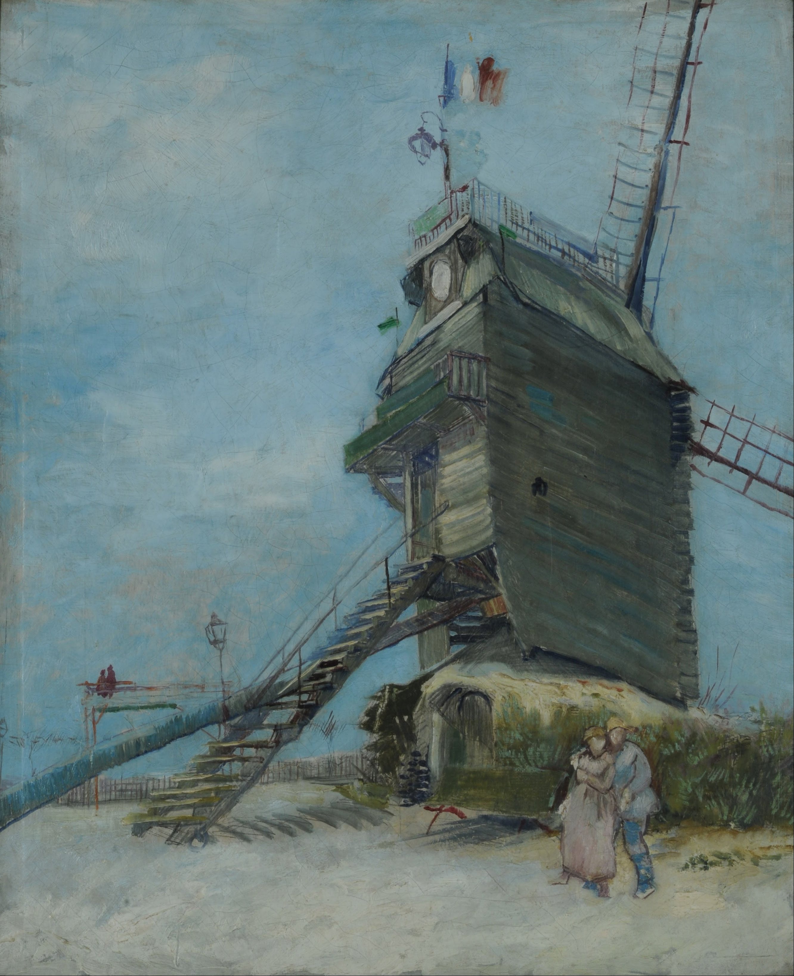 Le Moulin de la Galette, 1886, by Vincent van Gogh
